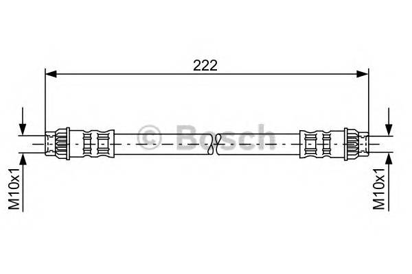 BOSCH 1 987 476 914 Тормозной шланг