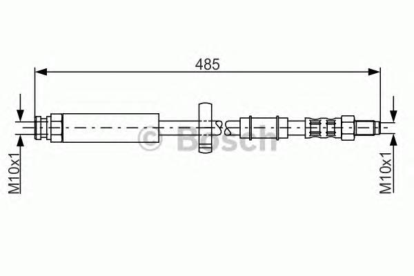 BOSCH 1 987 481 063 Тормозной шланг