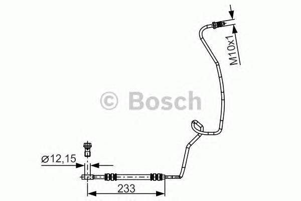 BOSCH 1 987 481 338 Тормозной шланг