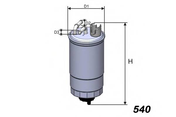 MISFAT M275 FILTR PALIWA VW