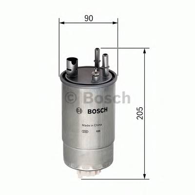 BOSCH F 026 402 049 Топливный фильтр