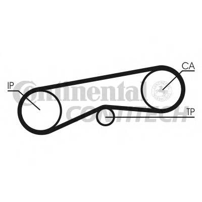 CONTITECH CT780 Ремінь ГРМ
