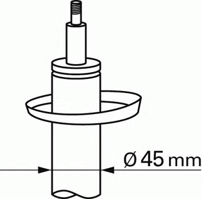 SACHS 100 457 Амортизатор