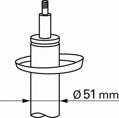 SACHS 313 671 Амортизатор