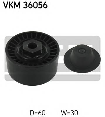 SKF VKM 36056 Натяжной ролик, поликлиновой