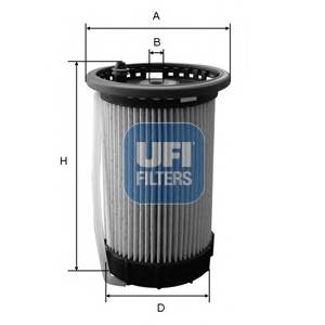 UFI 26.032.00 Топливный фильтр