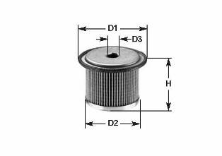 CLEAN FILTERS MG 083 Топливный фильтр