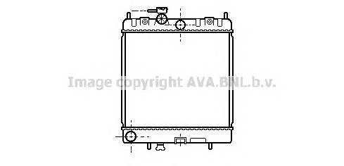 AVA QUALITY COOLING DN2128 Радиатор, охлаждение двигателя