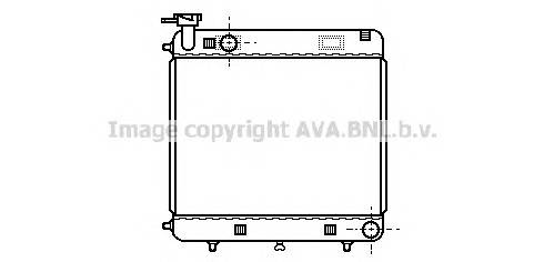 AVA QUALITY COOLING MSA2085 Радиатор, охлаждение двигателя