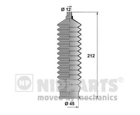 NIPPARTS J2840901 Комплект пылника, рулевое