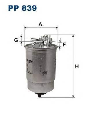 FILTRON PP839 Топливный фильтр