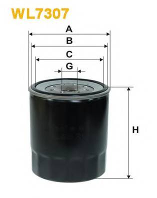 WIX FILTERS WL7307 Масляный фильтр