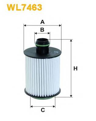 WIX FILTERS WL7463 Масляный фильтр