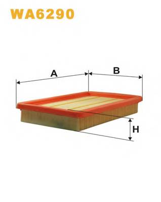 WIX FILTERS WA6290 Воздушный фильтр