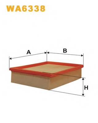 WIX FILTERS WA6338 Воздушный фильтр
