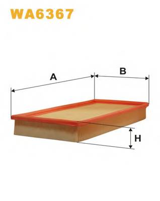 WIX FILTERS WA6367 Воздушный фильтр