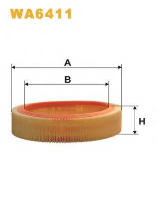 WIX FILTERS WA6411 Воздушный фильтр