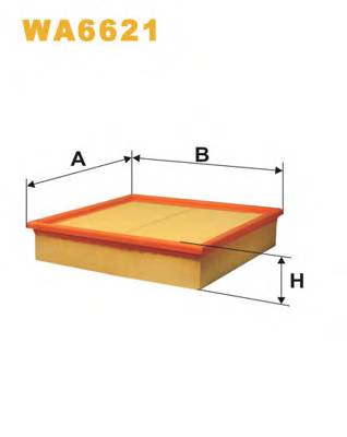 WIX FILTERS WA6621 Повітряний фільтр