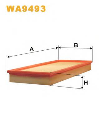 WIX FILTERS WA9493 Воздушный фильтр