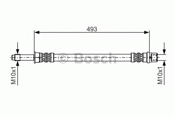 BOSCH 1 987 476 294 Тормозной шланг