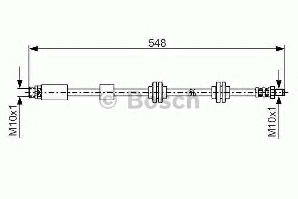 BOSCH 1 987 476 360 Тормозной шланг