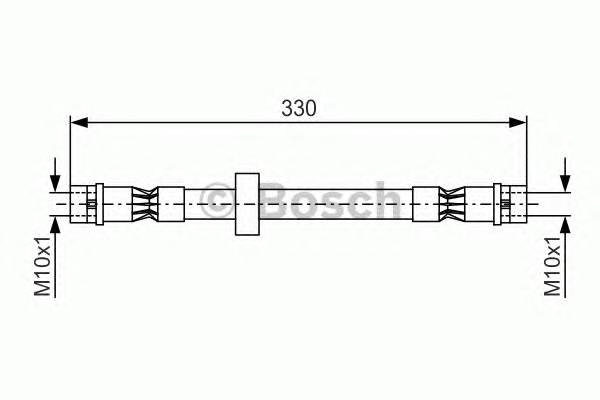 BOSCH 1 987 476 410 Тормозной шланг