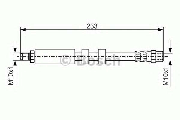 BOSCH 1 987 476 418 Гальмівний шланг