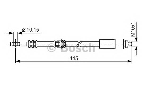 BOSCH 1 987 476 455 Тормозной шланг