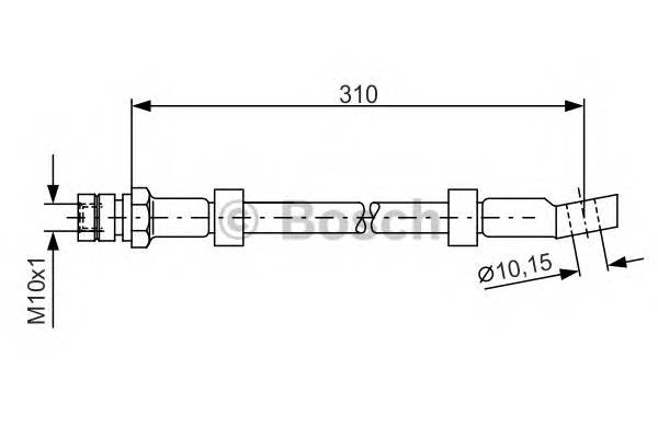 BOSCH 1 987 476 464 Гальмівний шланг