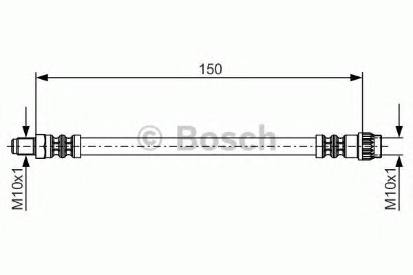 BOSCH 1 987 476 709 Гальмівний шланг