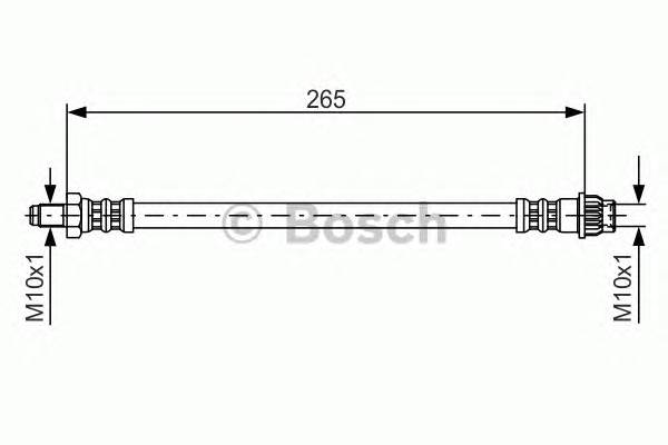 BOSCH 1 987 476 948 Тормозной шланг