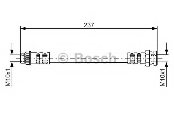 BOSCH 1 987 481 052 Тормозной шланг