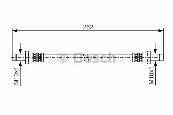 BOSCH 1 987 481 203 Тормозной шланг