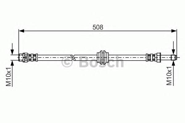 BOSCH 1 987 481 331 Тормозной шланг