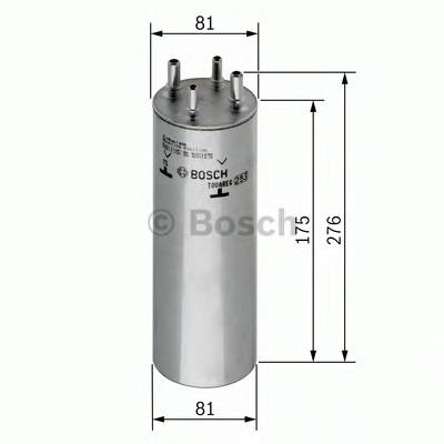 BOSCH 0 450 906 467 Паливний фільтр