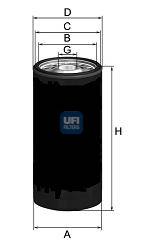 UFI 23.144.00 Масляный фильтр