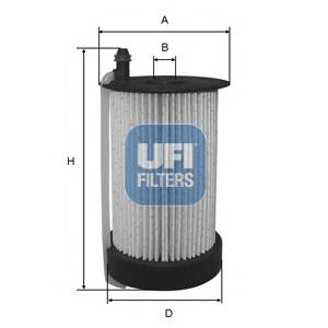 UFI 26.031.00 Паливний фільтр