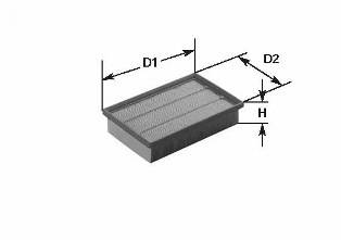 CLEAN FILTERS MA 135 Повітряний фільтр