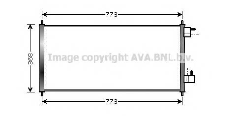 AVA QUALITY COOLING FDA5361 Конденсатор, кондиционер