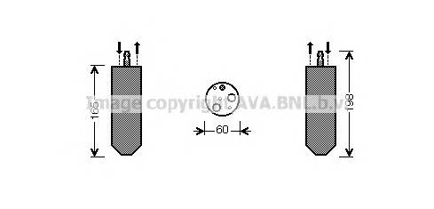 AVA QUALITY COOLING RTD364 Осушитель, кондиционер