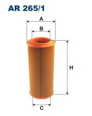 FILTRON AR265/1 Повітряний фільтр