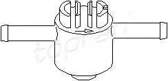 TOPRAN 102 730 Клапан, топливный фильтр
