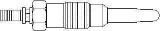 TOPRAN 400 446 Свічка розжарювання