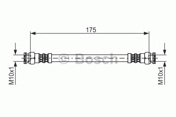 BOSCH 1 987 476 012 Гальмівний шланг