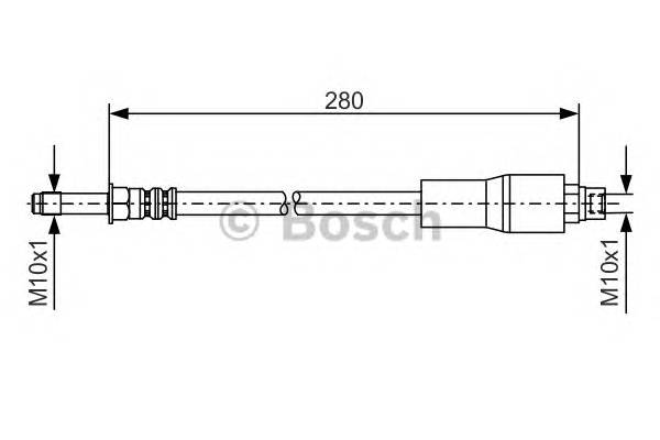 BOSCH 1 987 476 173 Тормозной шланг