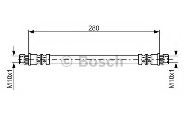 BOSCH 1 987 476 517 Тормозной шланг