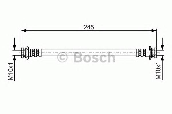 BOSCH 1 987 476 969 Тормозной шланг