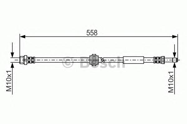 BOSCH 1 987 481 182 Тормозной шланг