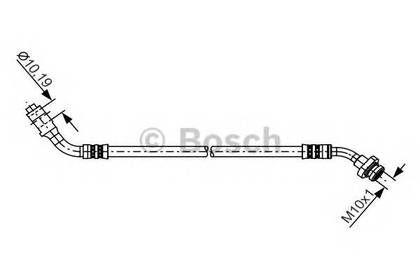 BOSCH 1 987 481 227 Тормозной шланг