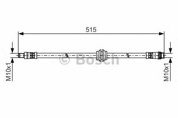 BOSCH 1 987 481 480 Гальмівний шланг